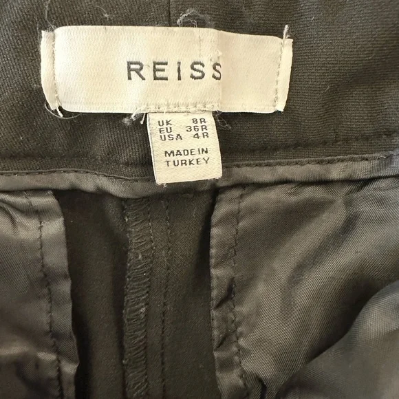 Reiss Joanne Slim Fit Tailored Pants - Size 4R - Picture 6 of 6